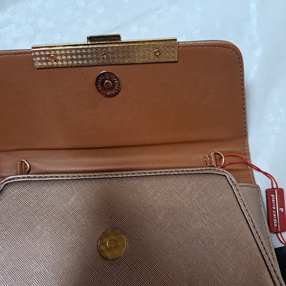 𝅺PIERRE Cardin Bronze Clutch Wallet - Picture 3 of 10
